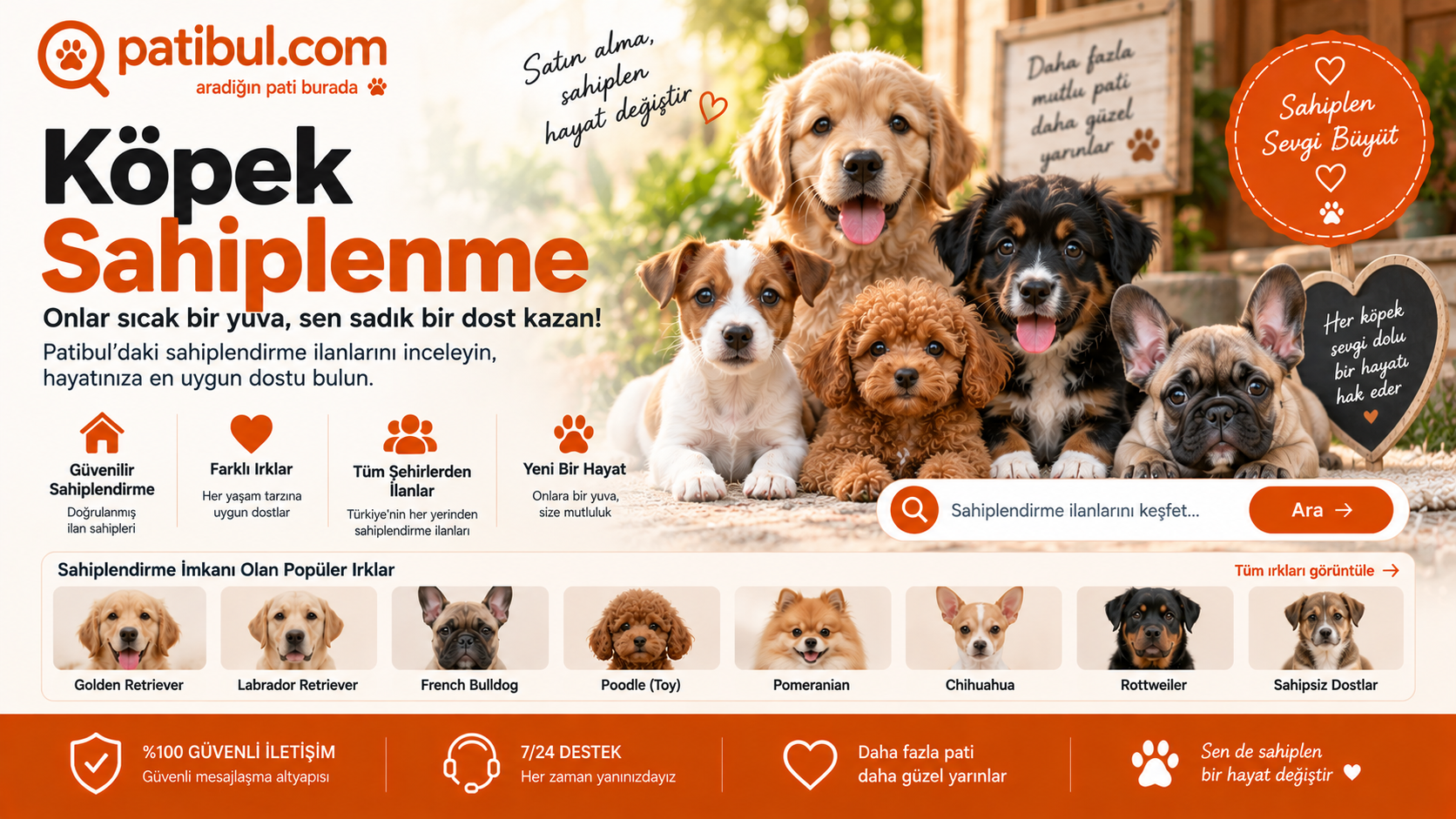 Köpek Sahiplenme Köpek İlanları Görseli